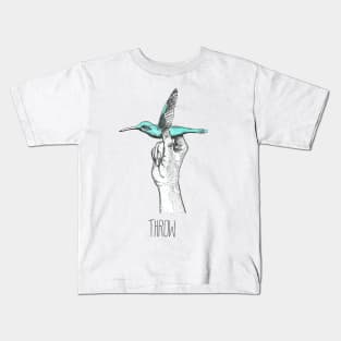 Humming bird dart Kids T-Shirt